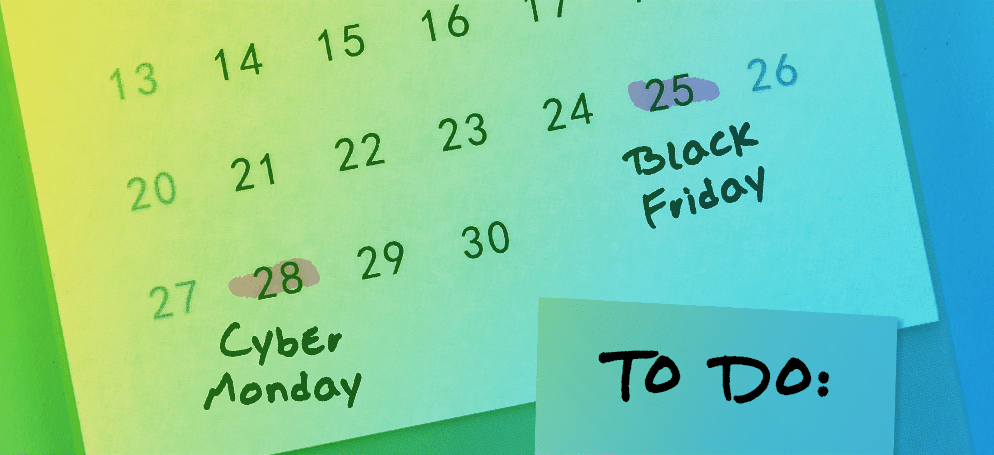 black friday on calendar