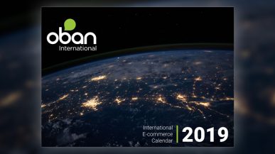 International E-commerce Calendar 2019