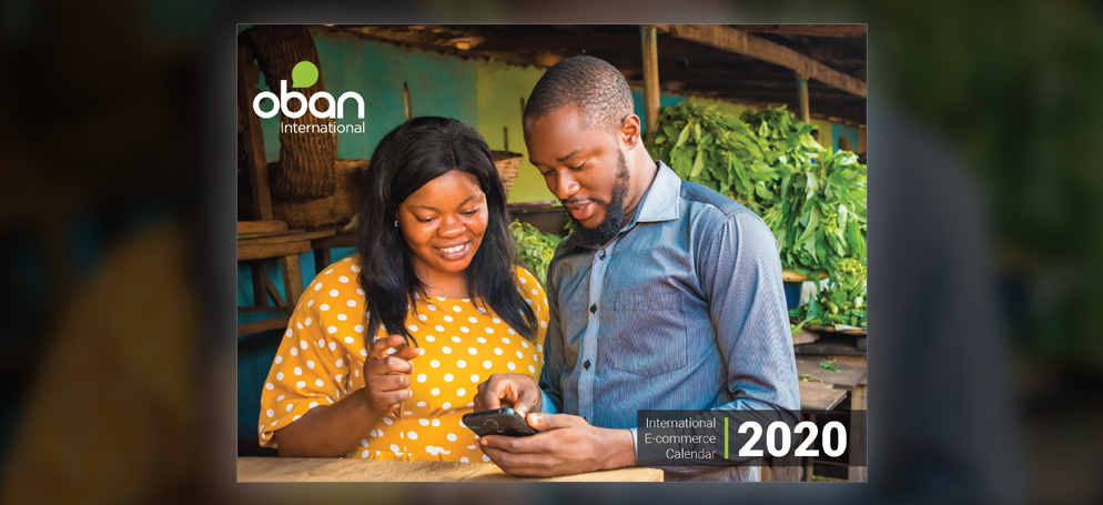 International E-commerce Calendar 2020