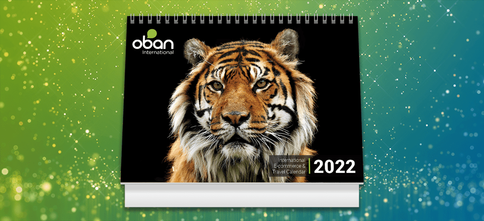 Our free international e-commerce & travel calendar for 2022 is now here