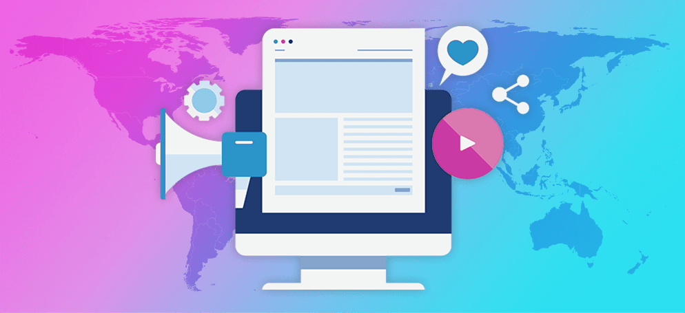 icon of webpage with smaller icons