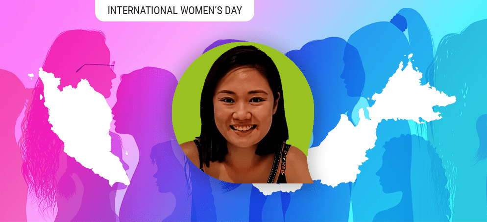 woman smiling