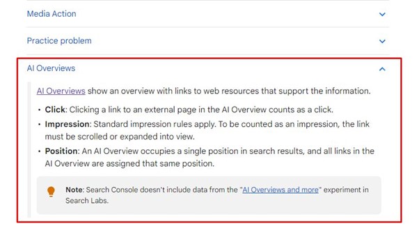 Google AI overviews
