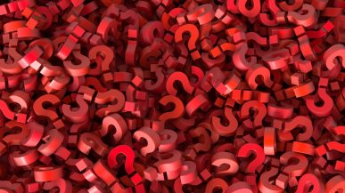 lots of question marks